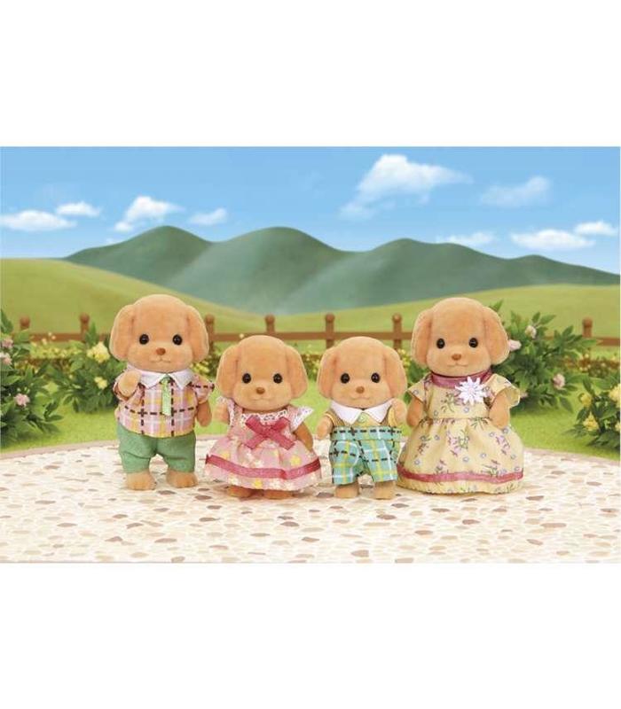 familia-perros-caniche-sylvanian
