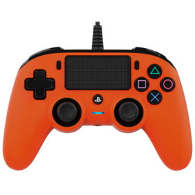 Mando Con Cable Nacon Licenciado Naranja Ps4