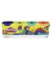 Play-Doh Pack de 4 Botes Wild Color