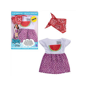 Nancy Vestido Un Dia Trendy Vestido Casual, Con Pañuelo