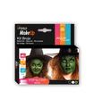 Kit Bruja Pinturas 3 colores al agua 3 x 2 gr.