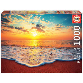 puzzle-atardecer-dorado-en-cable-beach-1000pz
