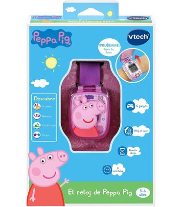 reloj-peppa-pig-morado