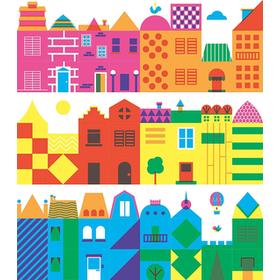 Cubos Serigrafiados Formas Casas 12 Cubos