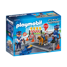 Playmobil 6924 Control De Policia