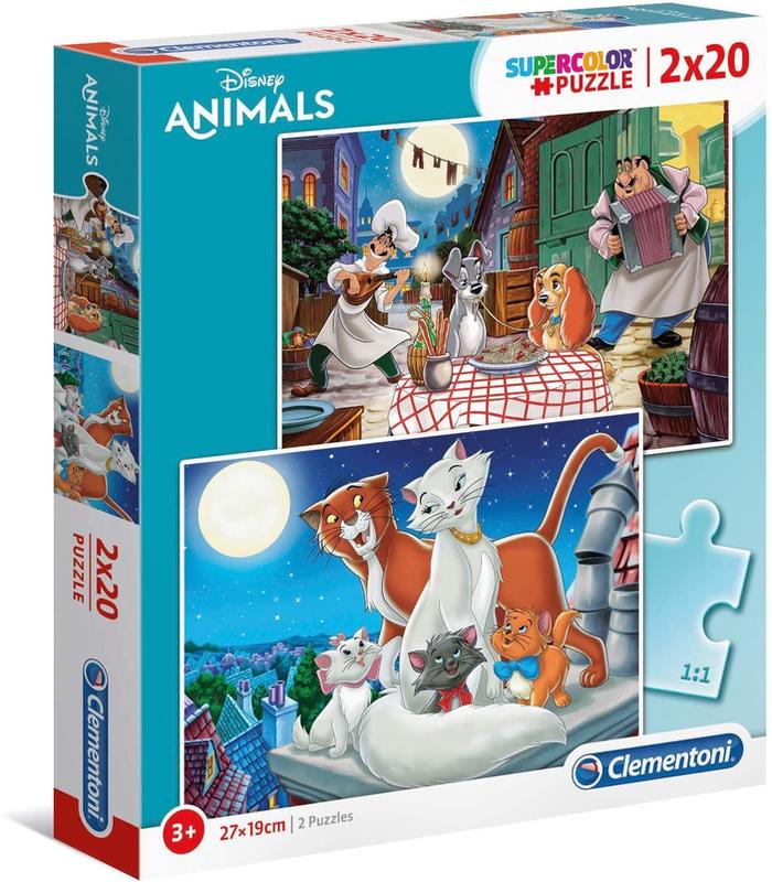 puzzle-disney-animales-2x20pz