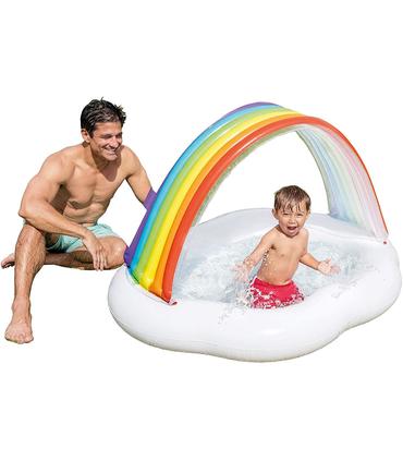 piscina-hinchable-con-toldo-arcoiris