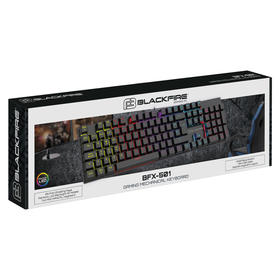 Teclado Mecanico Retroiluminado BFX-501 Pc Blackfire