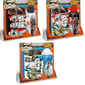 Cantimplora y Sandwichera PVC Star Wars Surtidas