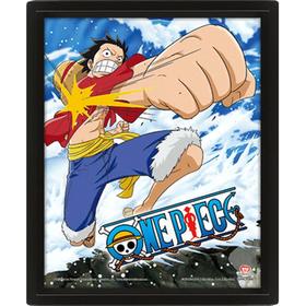 cuadro-3d-gum-gum-pistol-one-piece