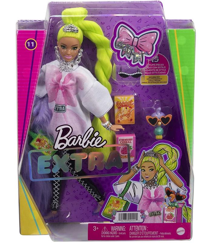 barbie-extra-pelo-verde-neon