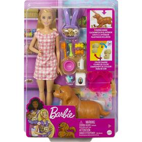 barbie-perritos-recien-nacidos-rubia