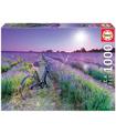 Puzzle Bicicleta En Campo De Lavanda 1000Pz