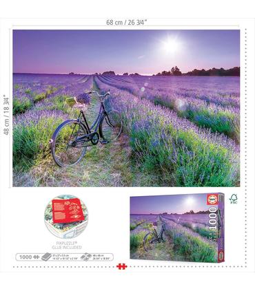 puzzle-bicicleta-en-campo-de-lavanda-1000pz