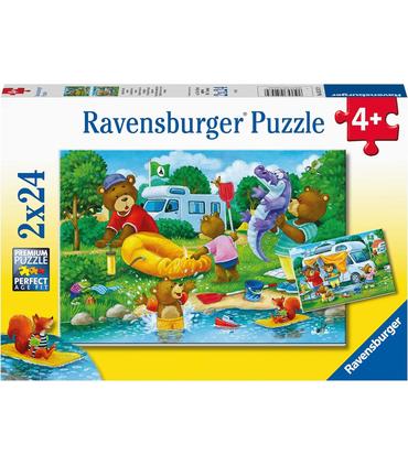 puzzle-familia-de-osos-se-va-de-camping