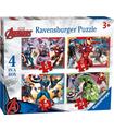 Puzzle Avengers 4 en Caja 12/16/20/24 Piezas