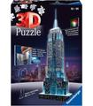 Puzzle 3D Empire State con Luz 216 Piezas