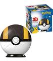 Puzzle 3D, Pokémon Hyperball negra, 54 Pieza