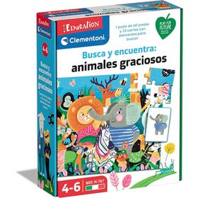 Busca Y Encuentra Animales Graciosos