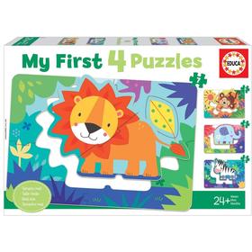 Animales De La Selva "my First Puzzles"
