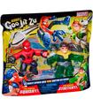 Pack 2 Heroes Marvel Goo Jit Zu  Spiderm