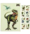 Dino World Pegatinas De Gel