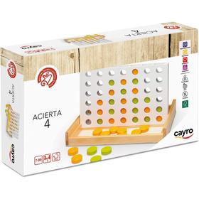 Acierta 4 Madera Color