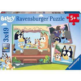 Bluey Puzzle 3x49 Pz