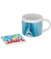 Pack Regalo Jaws: Taza, Posavasos y Llavero