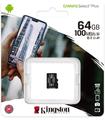 Memoria Micro SD Canvas Select Plus 64Gb Kingston