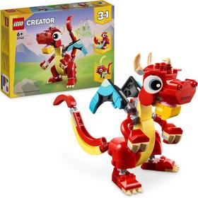 Lego 31145 Dragón Rojo