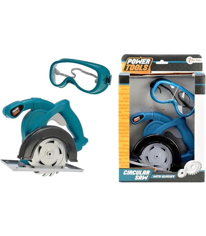 maquina-circular-de-cortar-madera-gafas-proteccion