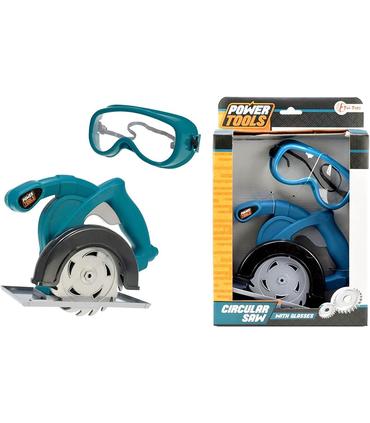 maquina-circular-de-cortar-madera-gafas-proteccion