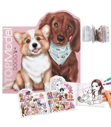 topmodel-doggy-libro-para-colorear-kitty