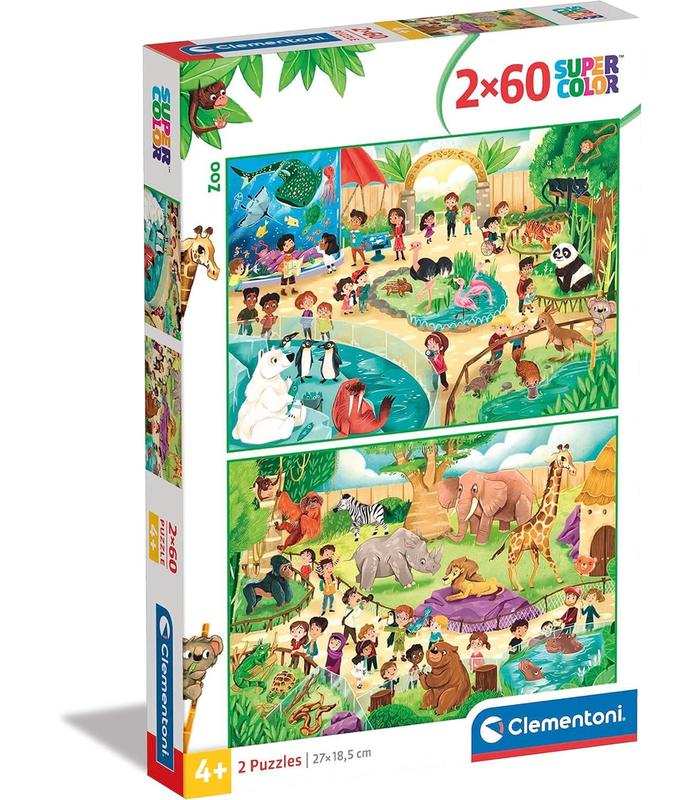 zoo-puzzles-2x60-piezas