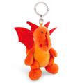 Llavero Dragon Naranja 10 Cm