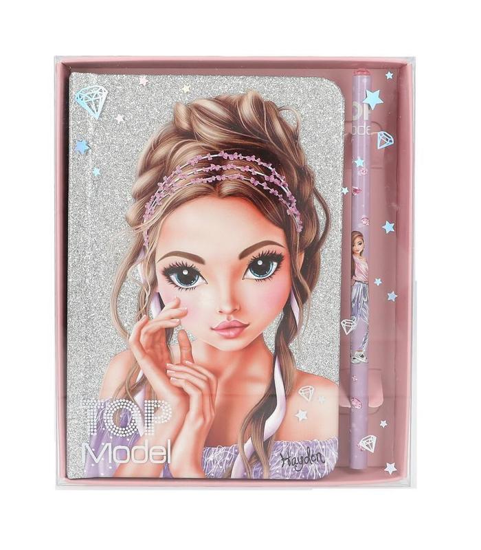 topmodel-bloc-lapiz-glitter-queen