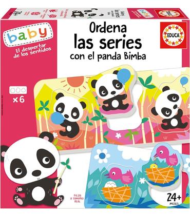 ordena-las-series-con-el-panda-bimba