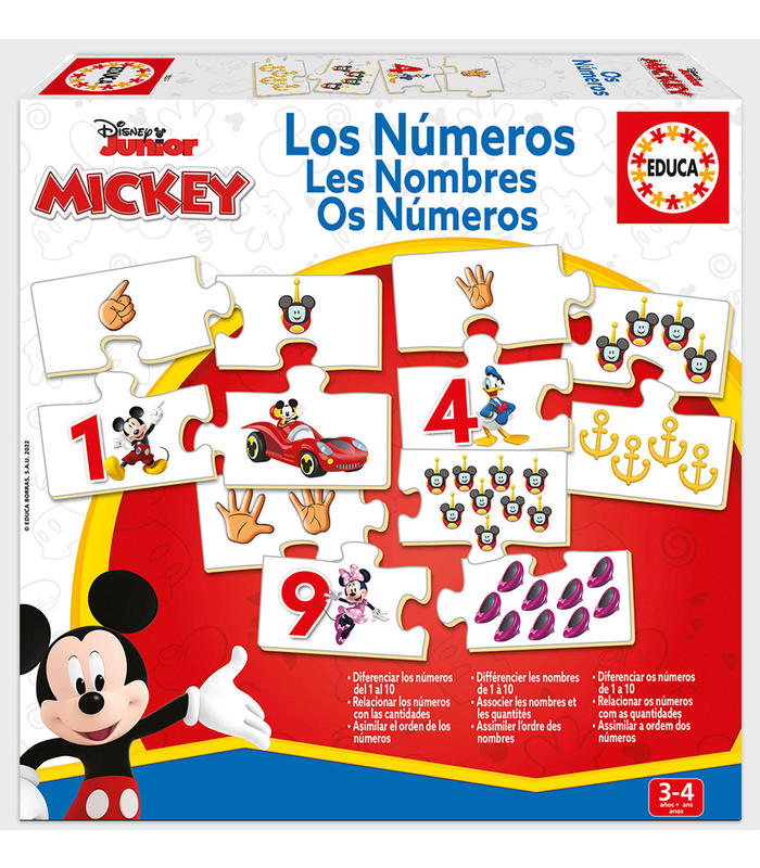 los-numeros-mickey-and-friends
