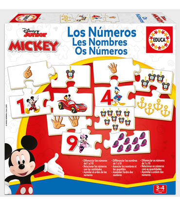 los-numeros-mickey-and-friends