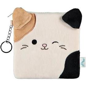 Cam Fluffy Zip Around Wallet