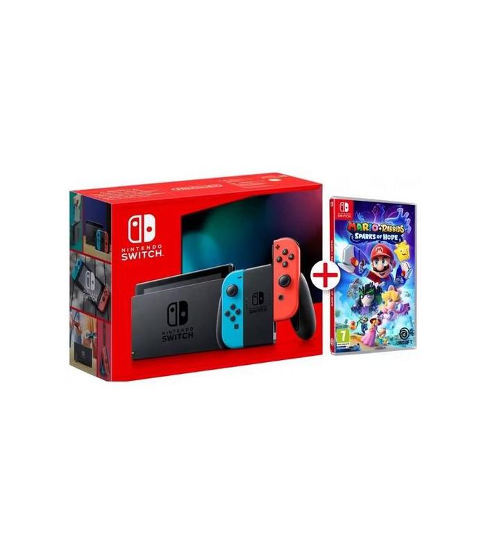 consola-nintendo-switch-mario-rabbids-sparks-protector