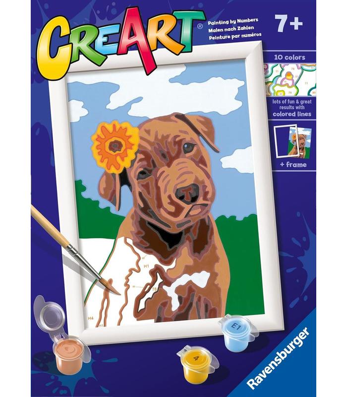 creart-serie-e-classic-cachorro-con-flor