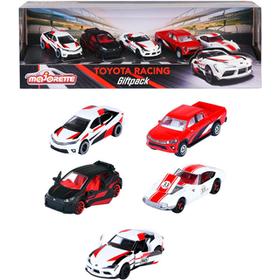 majorette-giftpack-5-coches-toyota-racing