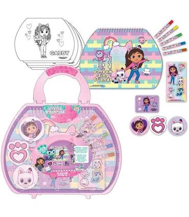 set-papeleria-coloreable-maletin-gabby-s