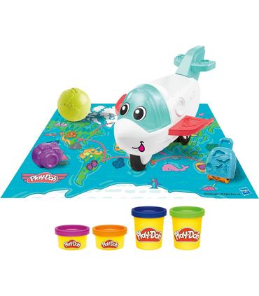 play-doh-primeras-creaciones-con-el-avion