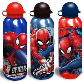 Cantimplora Aluminio 500ml Surtido 3 Spiderman