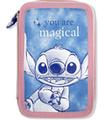 Estuche 2 Cremalleras Stitch (6x4)