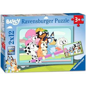 Bluey Puzzle 2 X 12 Pz