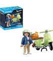 Playmobil 71621 - 1969 Vespa 150 Sprint Veloce, Verde Claro